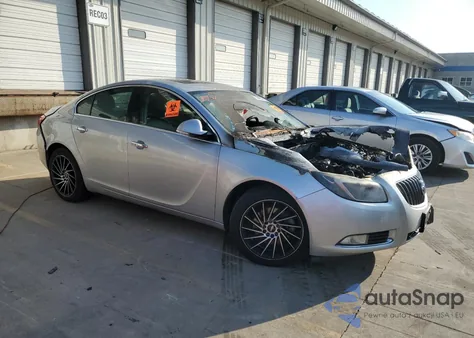 2013 Buick Regal Premium из США, поврежденный, VIN 2G4GT5GV8D9218781